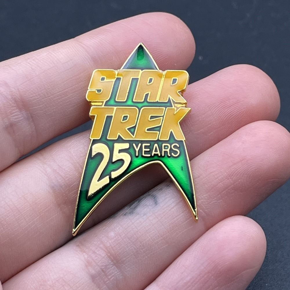 1991 Star Trek 25 Years‎ Lapel Hat Pin